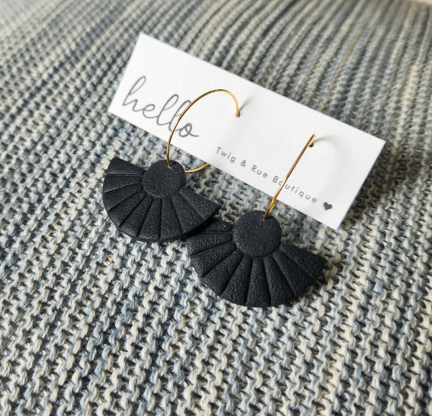 Waverly| Clay hoops