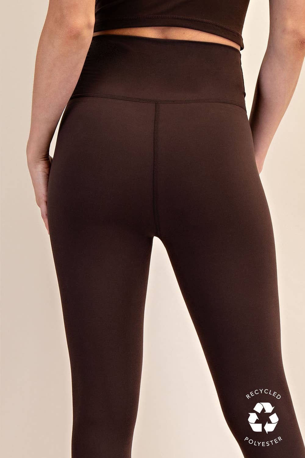 Butter Soft V Waist Black Leggings