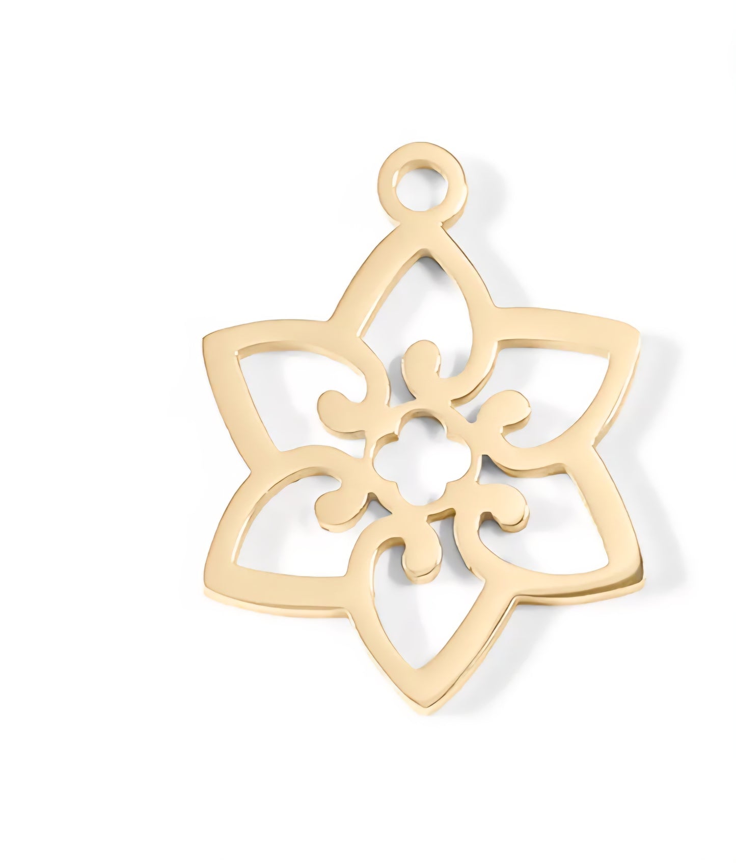 Love in Bloom 18k gold PVD charm collection