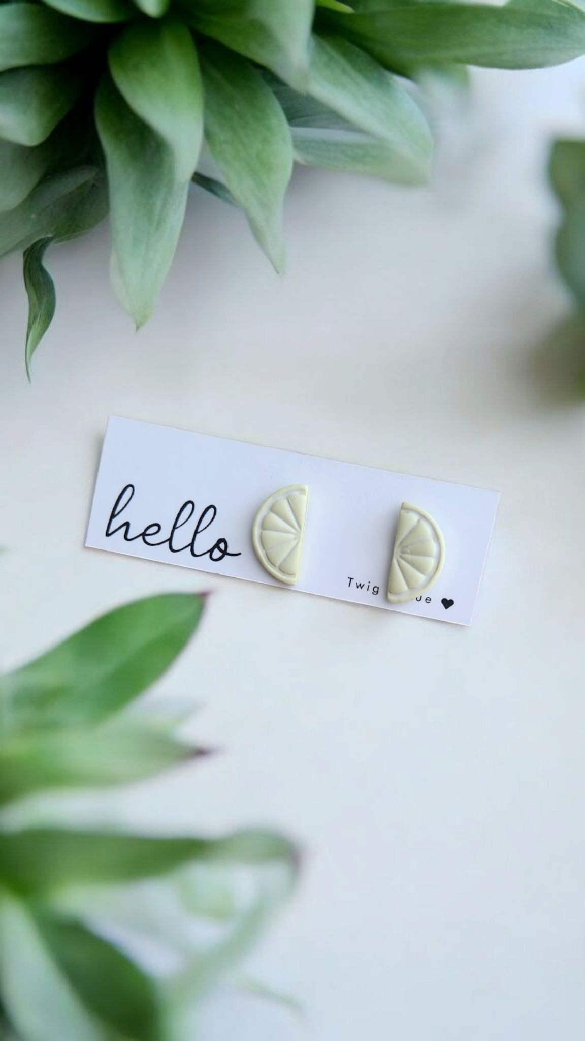 Fruit slice studs
