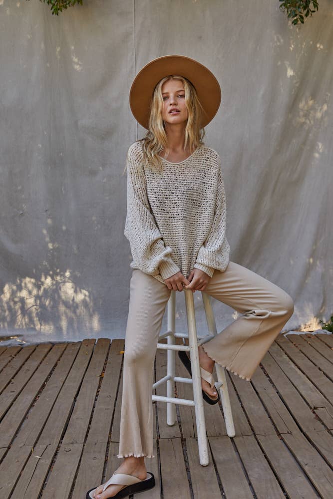 Jade Crochet Sweater