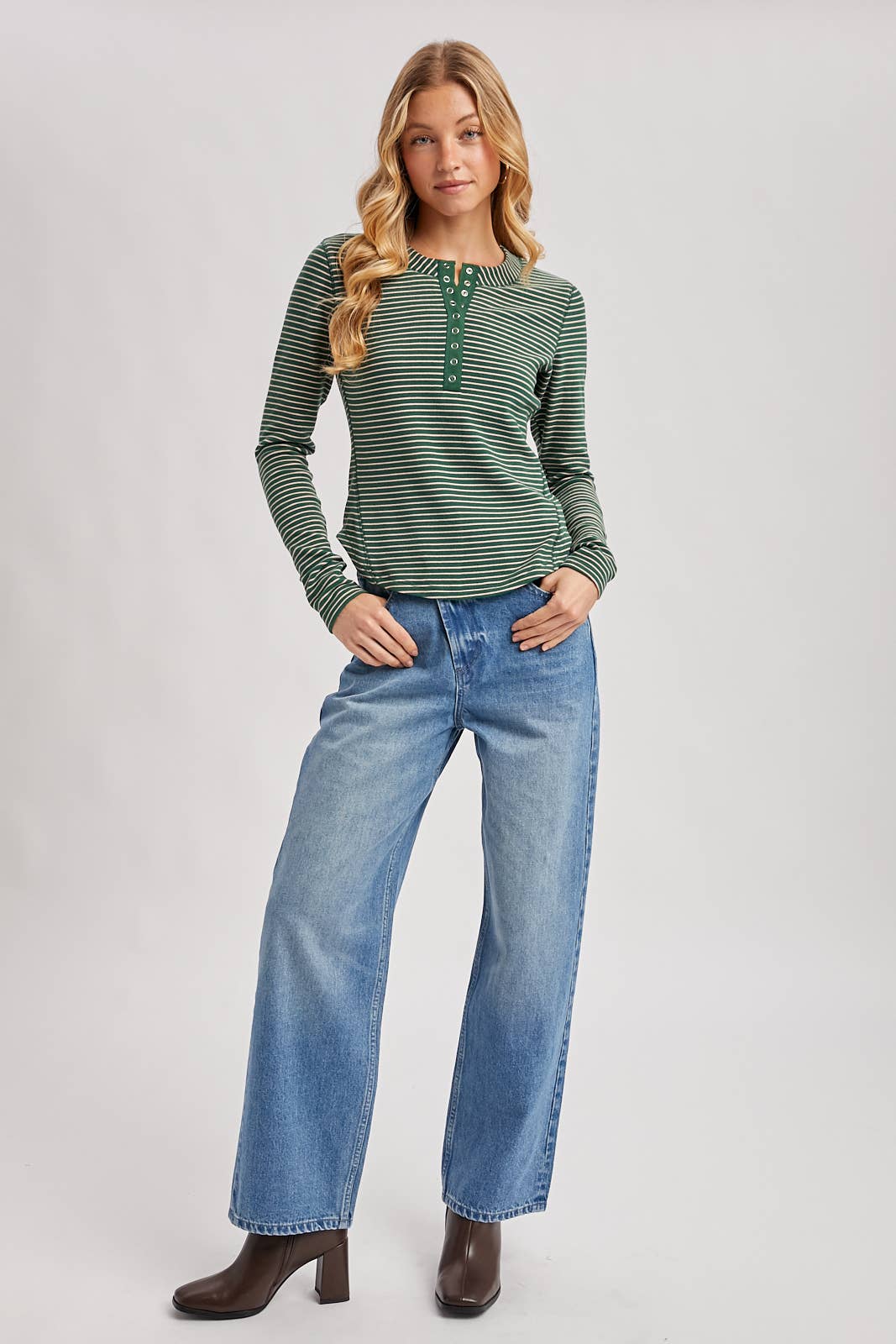 Extra Warm Striped Henley