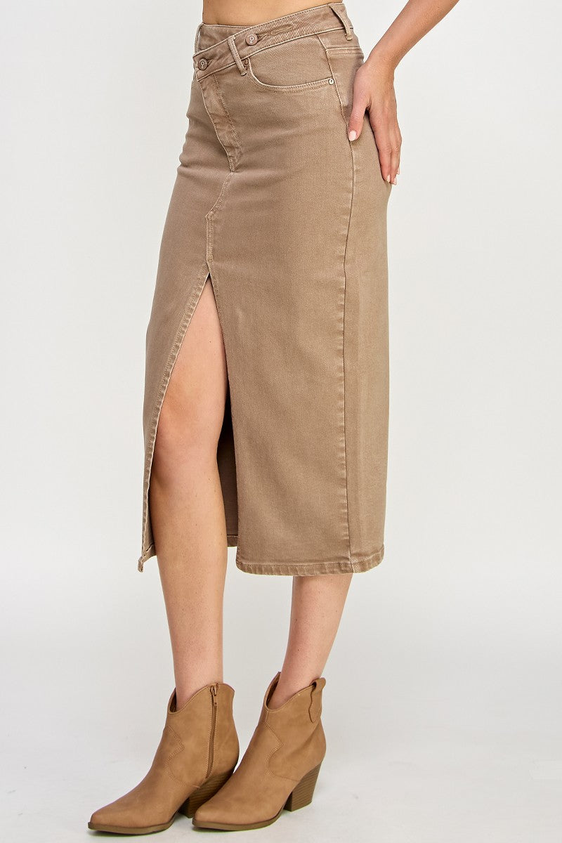 Denim Midiskirt