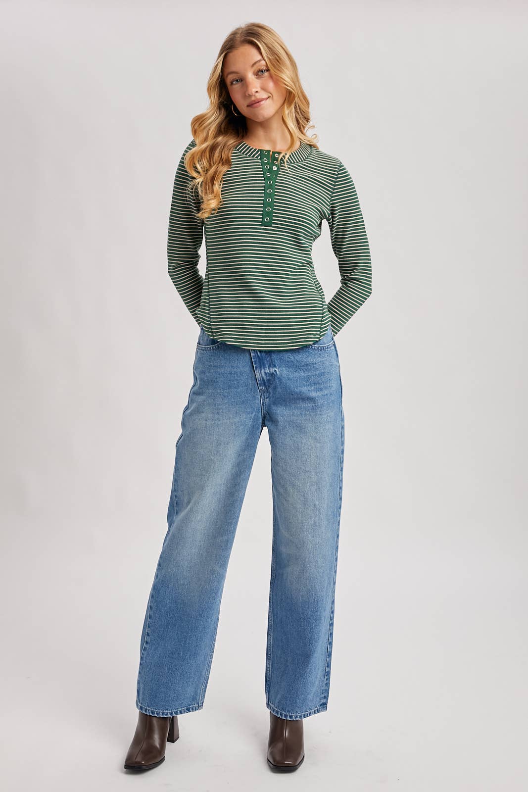 Extra Warm Striped Henley