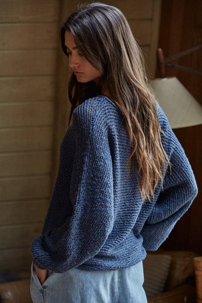 Jade Crochet Sweater