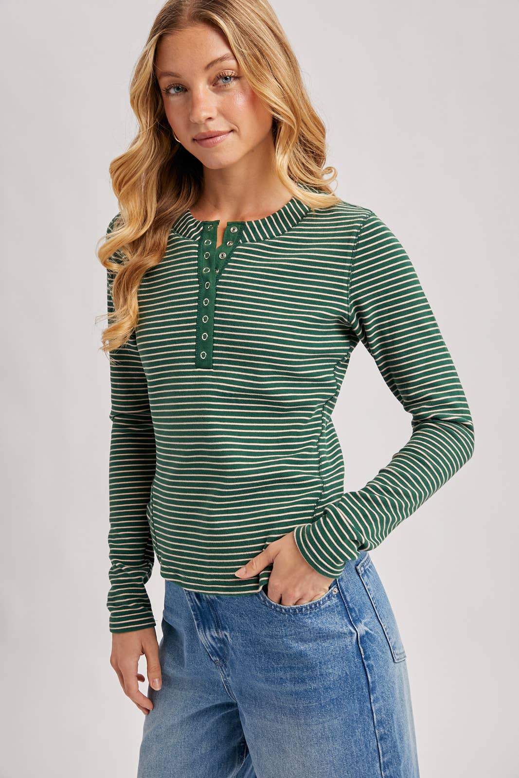 Extra Warm Striped Henley
