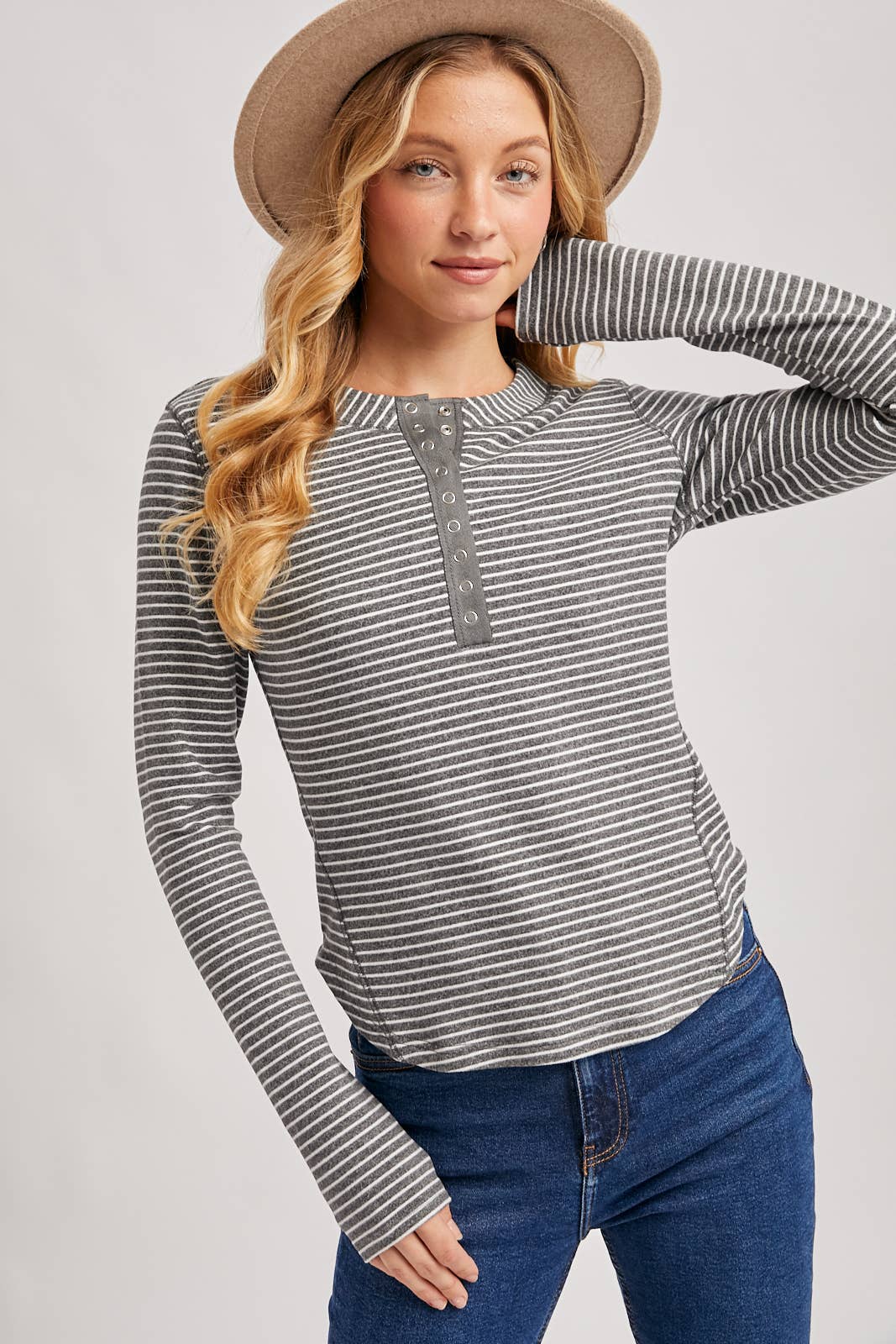 Extra Warm Striped Henley