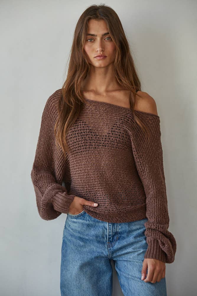 Jade Crochet Sweater