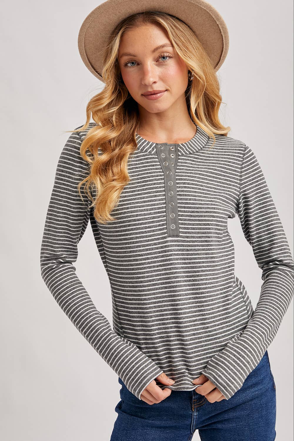 Extra Warm Striped Henley
