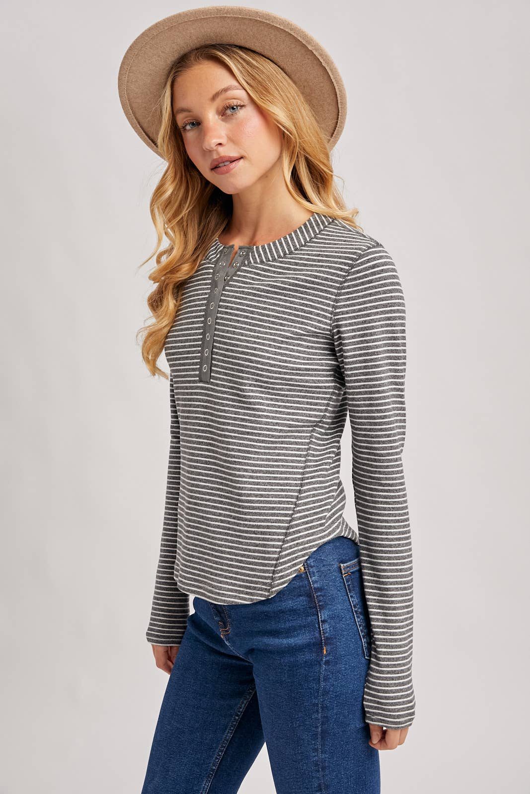Extra Warm Striped Henley