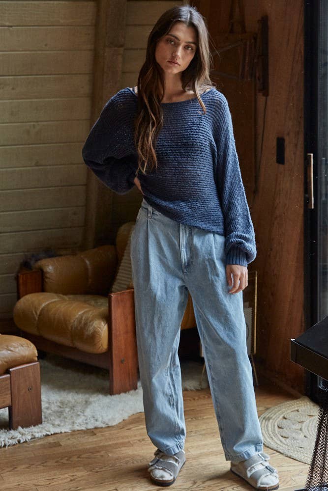 Jade Crochet Sweater