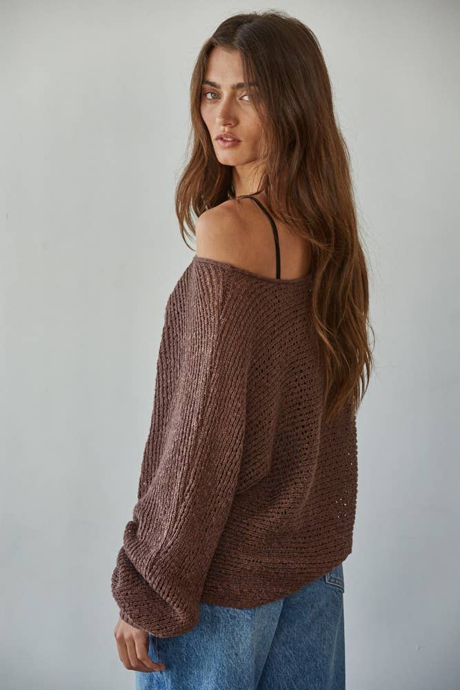 Jade Crochet Sweater