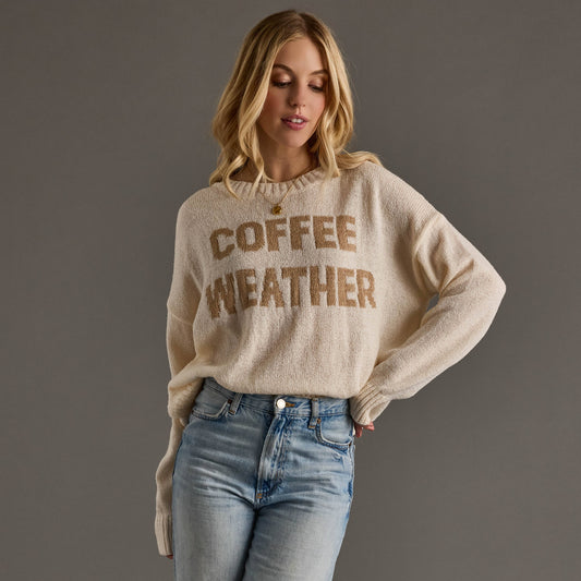 Coffee Weather Lightweight Sweater
