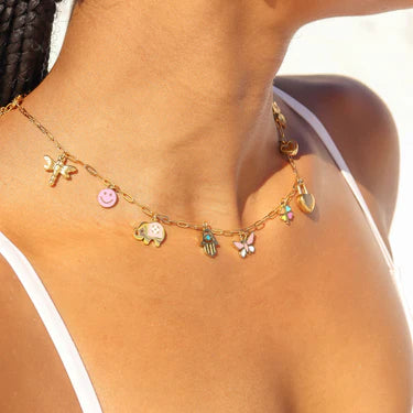 18K Gold Good Luck Charms