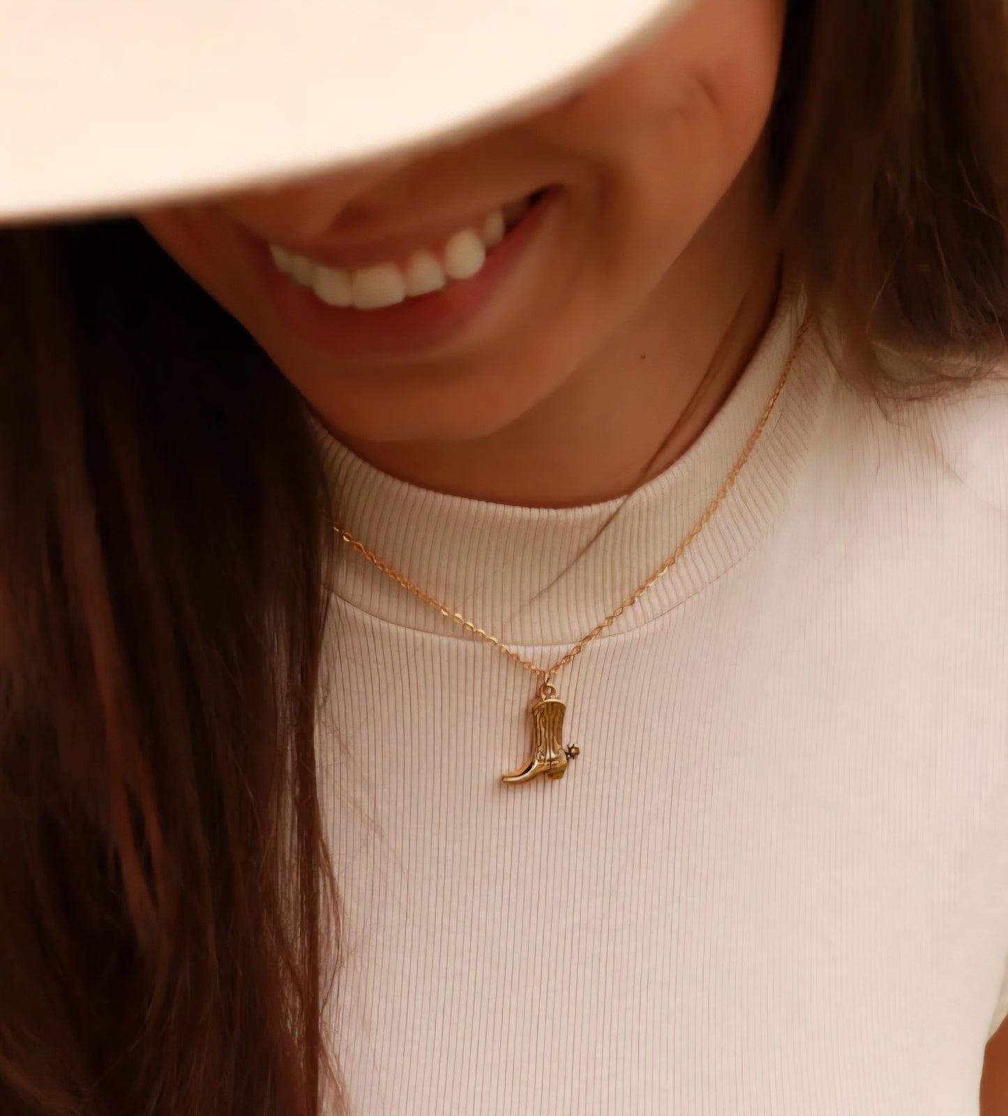 Western 18k gold PVD charm collection